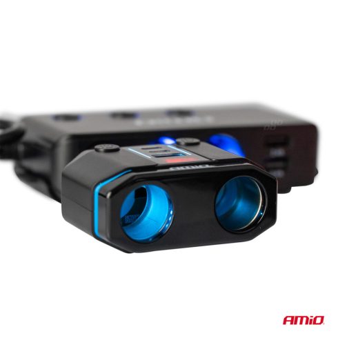 Szivargyujtó elosztó PD30W PD20W QC3.0