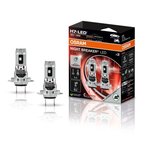 Osram H7 Led szett Night Breaker Speed 64210DWNBSP-2HB
