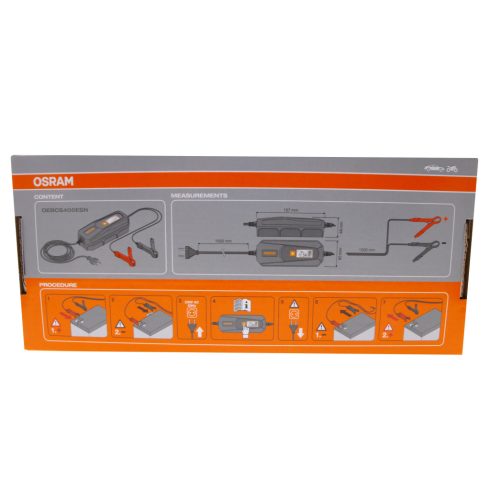 OSRAM BatteryCharge 405 Essential akkumulátor töltő (OEBCS405ESN) 6-12V