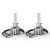 Osram H1 Led szett Night Breaker 64150DWNB-2HFB