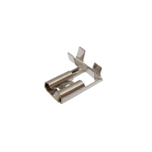 Csúszósaru anya 6,3 mm derékszöges