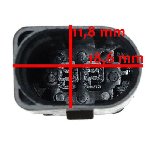 Volkswagen csatlakozó 2 pólusú 1J0973802