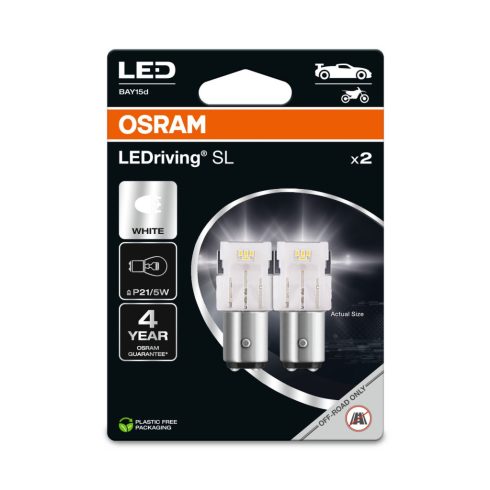OSRAM LEDRIVING SL 7528DWP W21/5W 2DB/BLISZTER FEHÉR