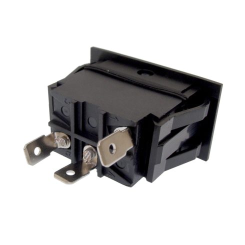 Kapcsoló 12V zöld led visszajelzővel