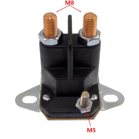 Fűnyíró önindító mágneskapcsoló 80A