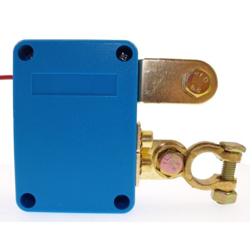 Akkusarura szerelhető áramtalanító távirányítóval