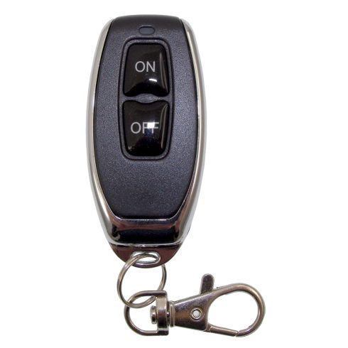 Akkusarura szerelhető áramtalanító távirányítóval