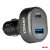 Szivargyujtós autós töltő LED voltmérővel – 48W QC 3.0 + PD 30W