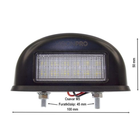 Ledes rendszámtábla világítás E jeles