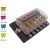 Biztosíték tartó led visszajelzővel fedéllel 12-es