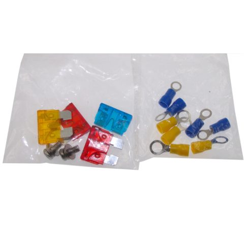 Akkumulátor sarura szerelhető biztosíték tartó