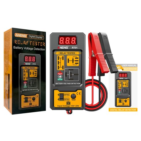 Relé teszter 12/24 Volt