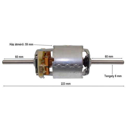Utastér ventilátor motor 0130063039