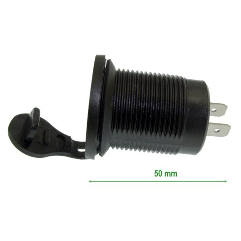 Beépíthető autós USB töltő voltmérővel