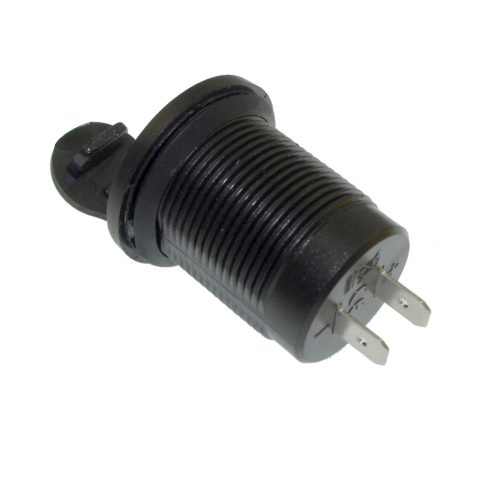 Beépíthető autós USB töltő voltmérővel