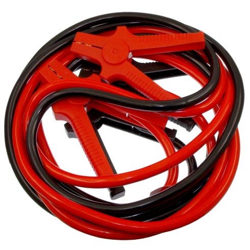 Indítókábel akkumulátorok bikázásához – 35 mm², 4,5 m, erős szorítócsipeszekkel