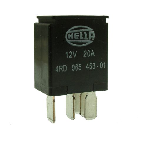 Hella relé 12V 20A 5 lábú 4RD965453-01