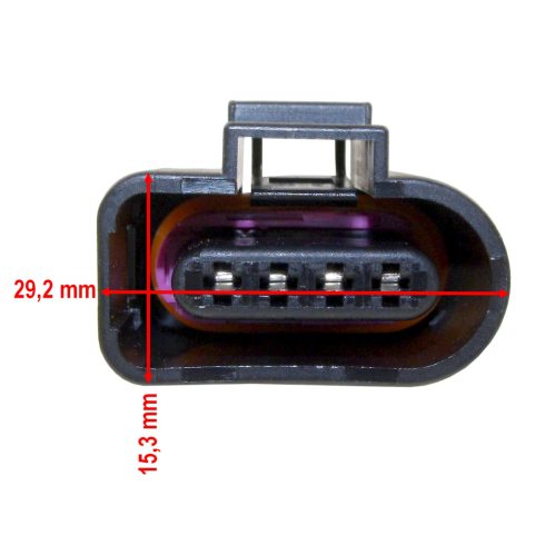 Bosch csatlakozó 4 pólusú 1J0973704