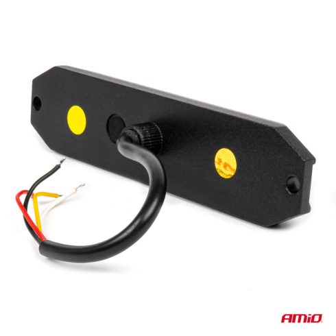 Rácsra szerelhető villogólámpa 129x30 mm