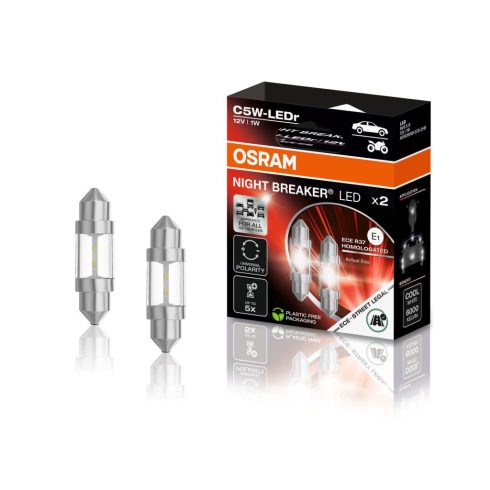 Osram szofita C5W led Night Breaker E-jeles 6418DWNB-ECE-2HB
