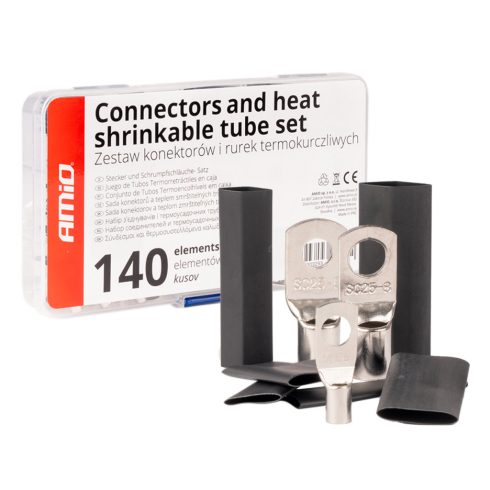 Profi szemes saru és Zsugorcső Készlet (140 darabos)