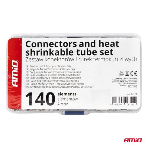 Profi szemes saru és Zsugorcső Készlet (140 darabos)