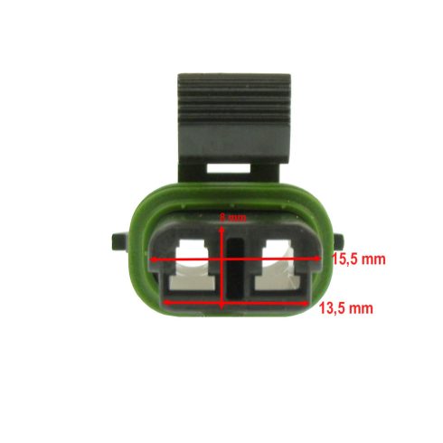 Delphi 2 pólusú csatlakozó