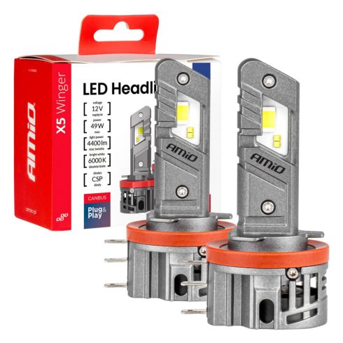 Led H15 Amio X5 széria 49W