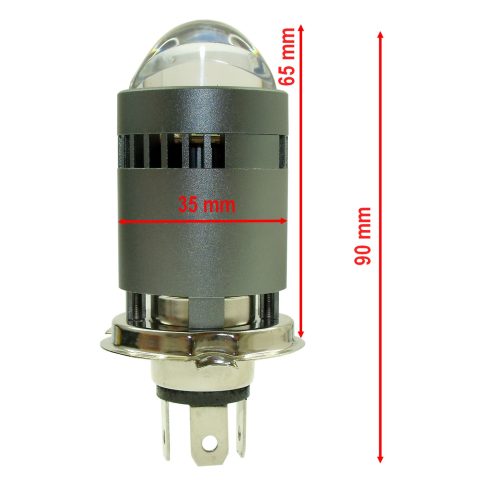 L3 Bi-Lens H4 Projektoros LED Motorkerékpár