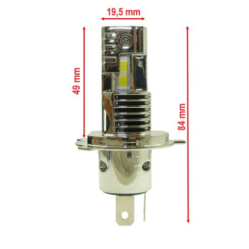 Prémium H4 LED Fényszóró Izzó Szett – 55W High-Power