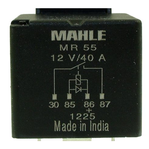 Relé 12V 4 lábas diódás MR55