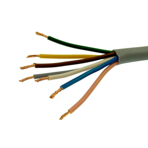 Vezeték 7x1,0 mm2 színes
