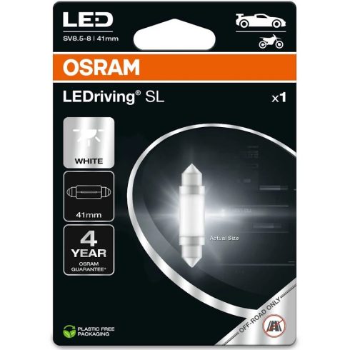Led szofita Osram 41 mm 6413DWP-1BL