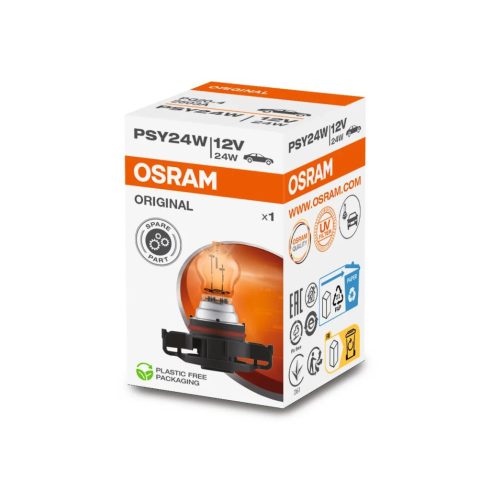 PSY24W Osram sárga izzó PG20-4