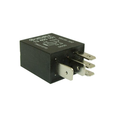 Mini relé 24V 10/15A söntös