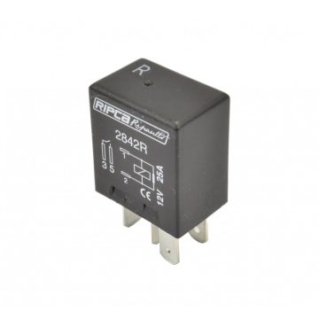 Nyitott Mikrorelé 12V 25A 4 pólusú 2842R