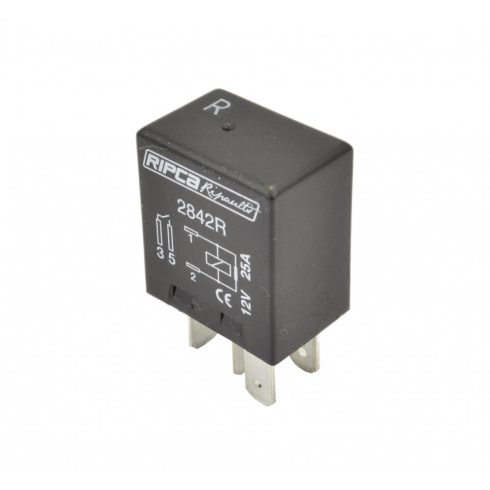 Nyitott Mikrorelé 12V 25A 4 pólusú 2842R