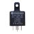 Relé 12V 5 lábú 40/15A Fordított MR75