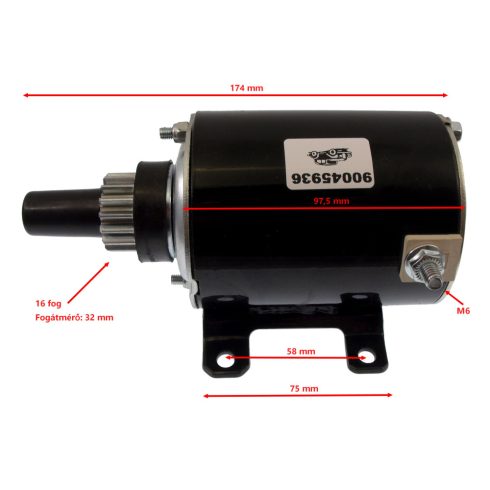 Tecumseh John Deere fűnyíró indítómotor