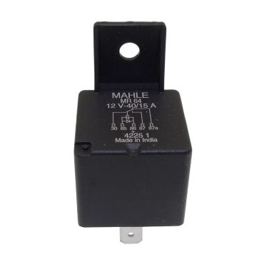 Relé 12V 5 lábú 40/15A Diódás MR64