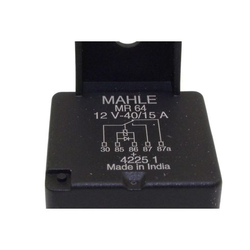 Relé 12V 5 lábú 40/15A Diódás MR64
