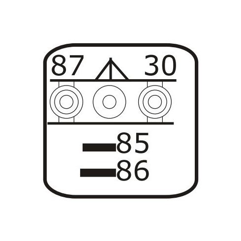 Relé 12V 120A