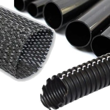 Gégecsövek - hajlékony PVC műszaki csövek - hálós kábelvédő csövek