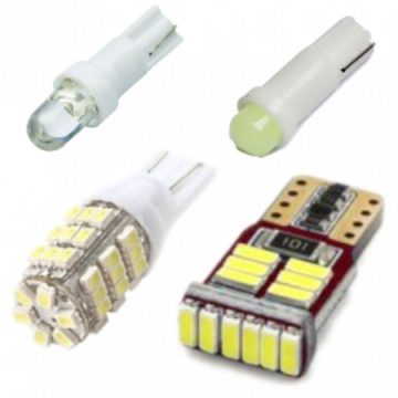 LED bedugható fényforrás T5 T10, W5W W21/5W, W16W 