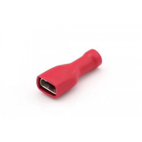 Piros Rádugós Anya 0.5-1.5mm² 6.3x0.8mm