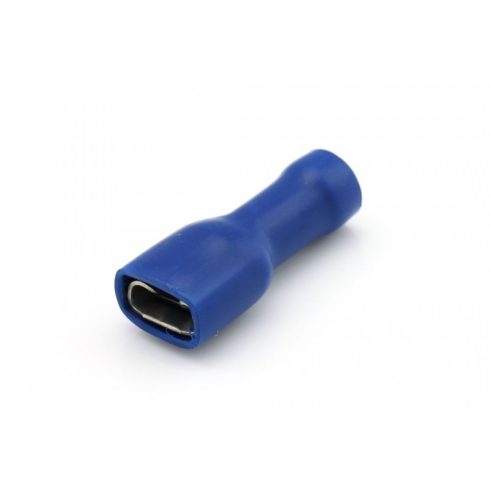 Kék Rádugós Anya 1.5-2.5mm²  6.3x0.8mm