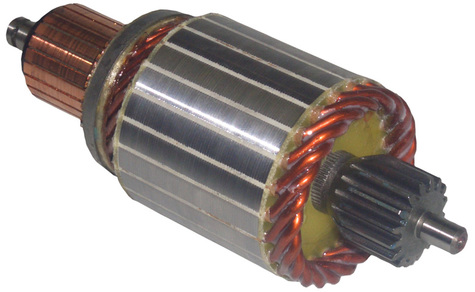 Indítómotor forgórész