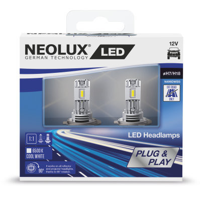 LED H7 helyére Plug&Play Neolux